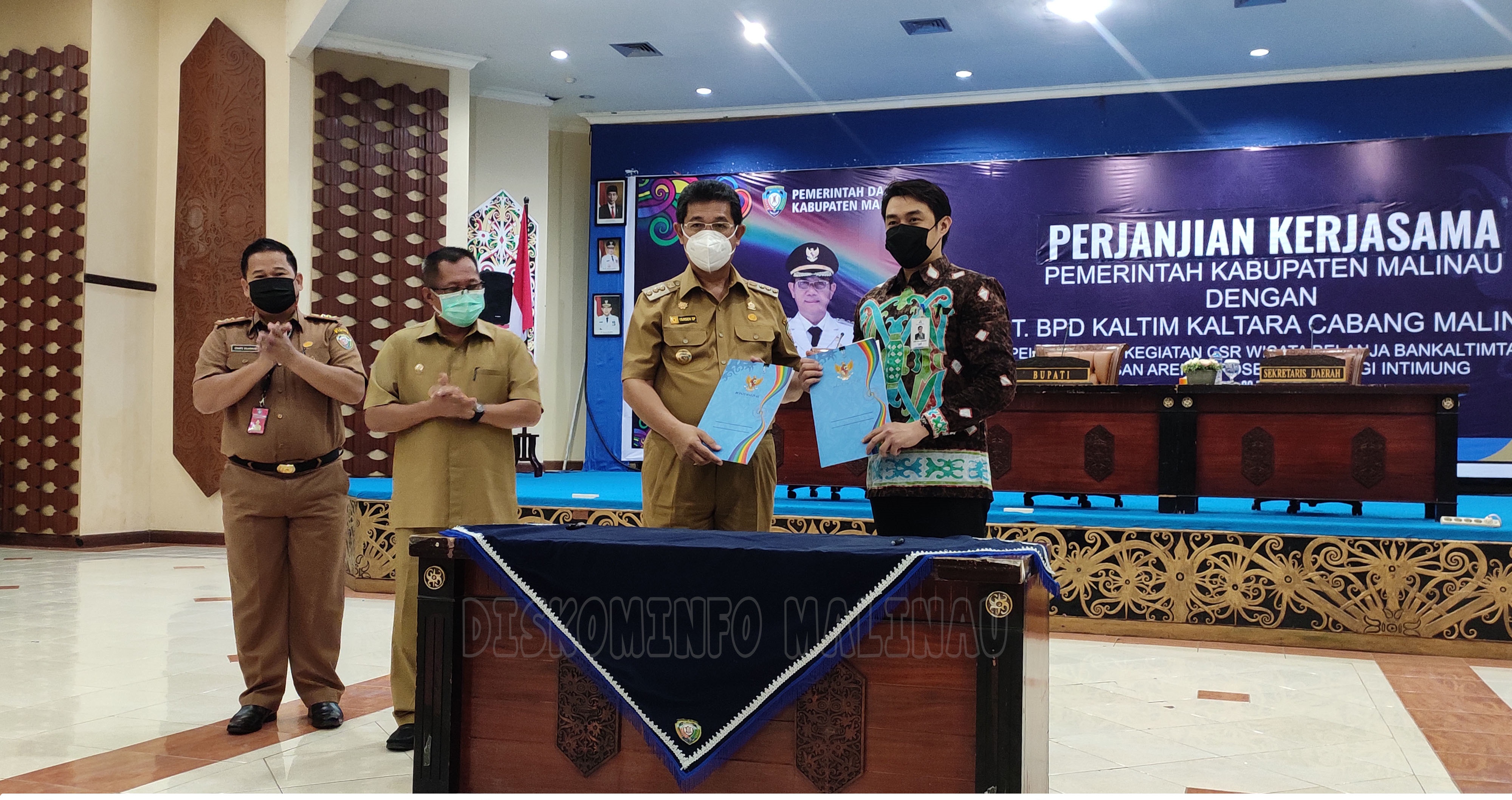 Pemkab Malinau Jalin Kerjasama Dengan PT. BPD Kaltim Kaltara