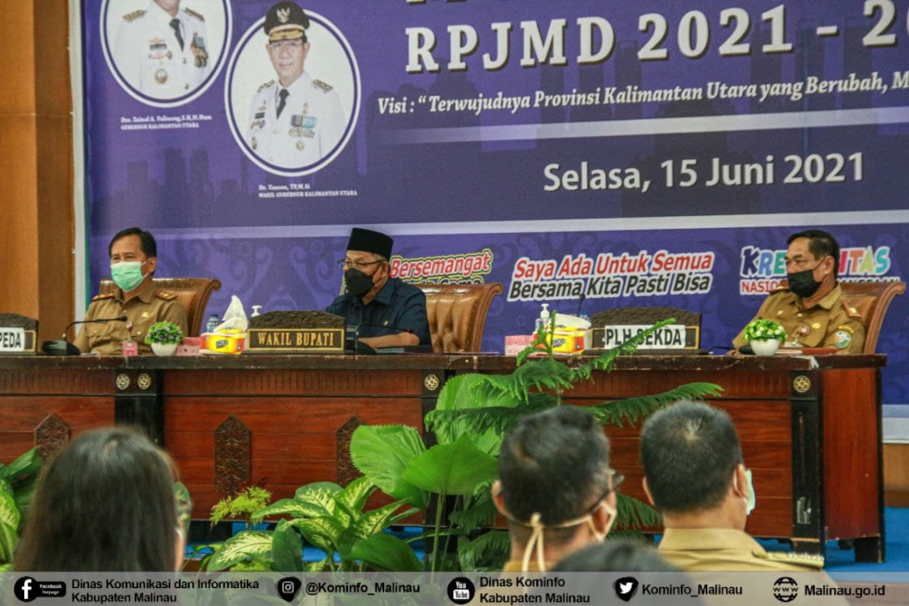 Musrenbang RPJMD 2021-2026 Provinsi Kaltara, Wabup Sampaikan Isu Strategis