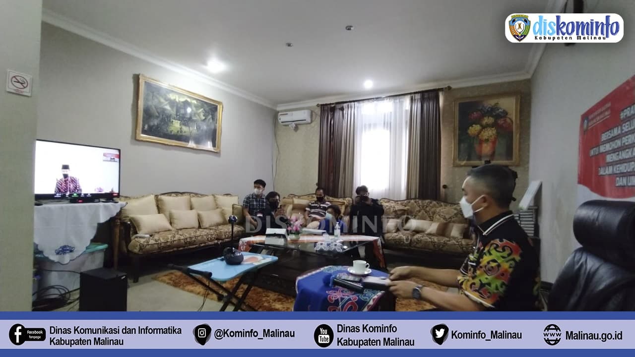Bupati Hadiri Secara Virtual Kegiatan #PrayFromHome