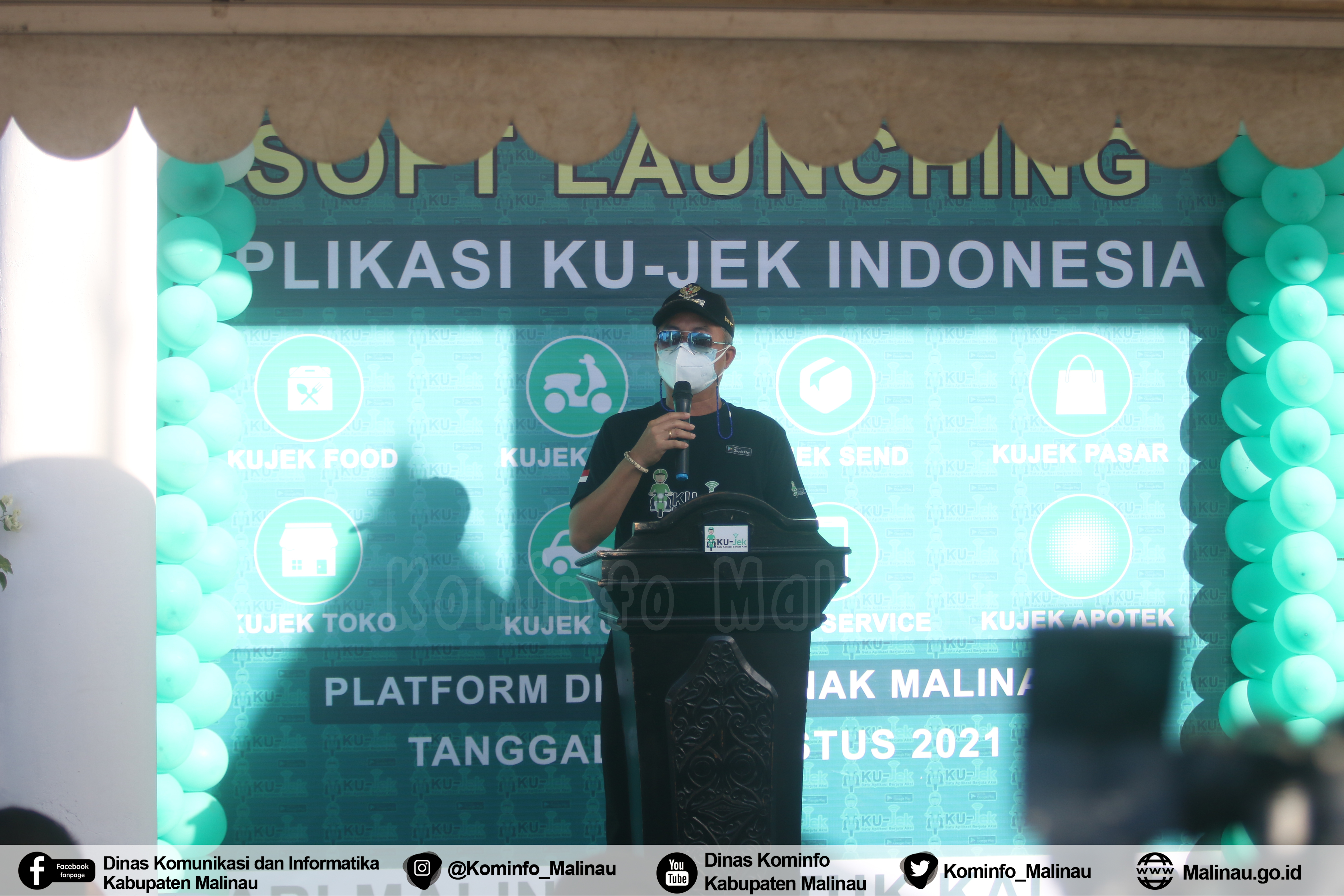 Soft Launching Aplikasi KU-JEK, Bupati Kenalkan Platform Digital Milenial Malinau