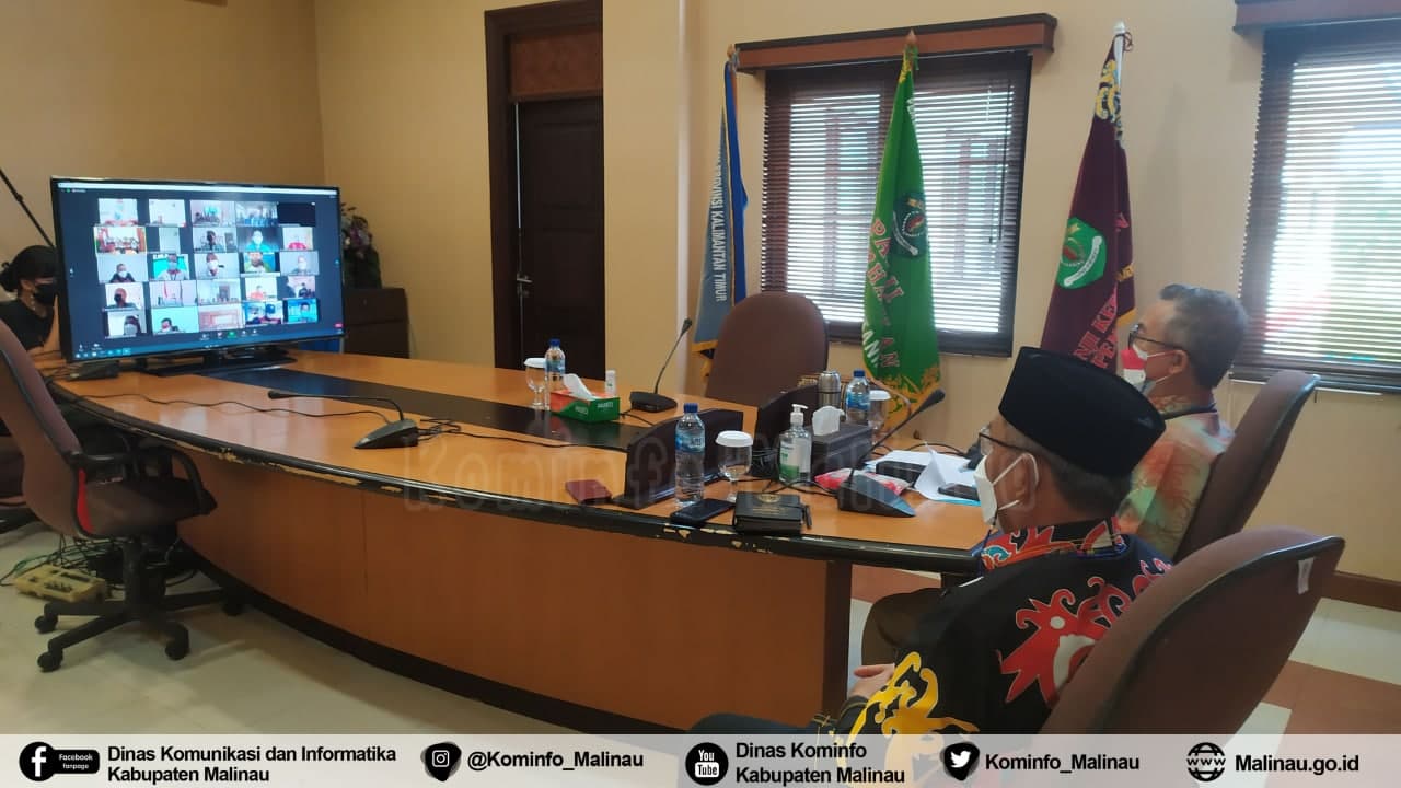 Pimpin Rapat Bersama Kepala OPD, Camat, Kades Hingga Ketua RT, Bupati Bahas Situasi Malinau