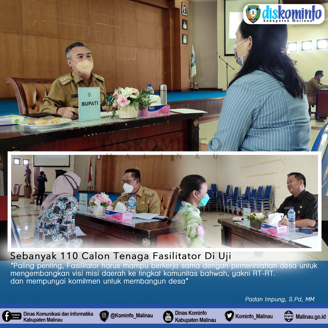 Sebanyak 110 Calon TFPPD Di Uji