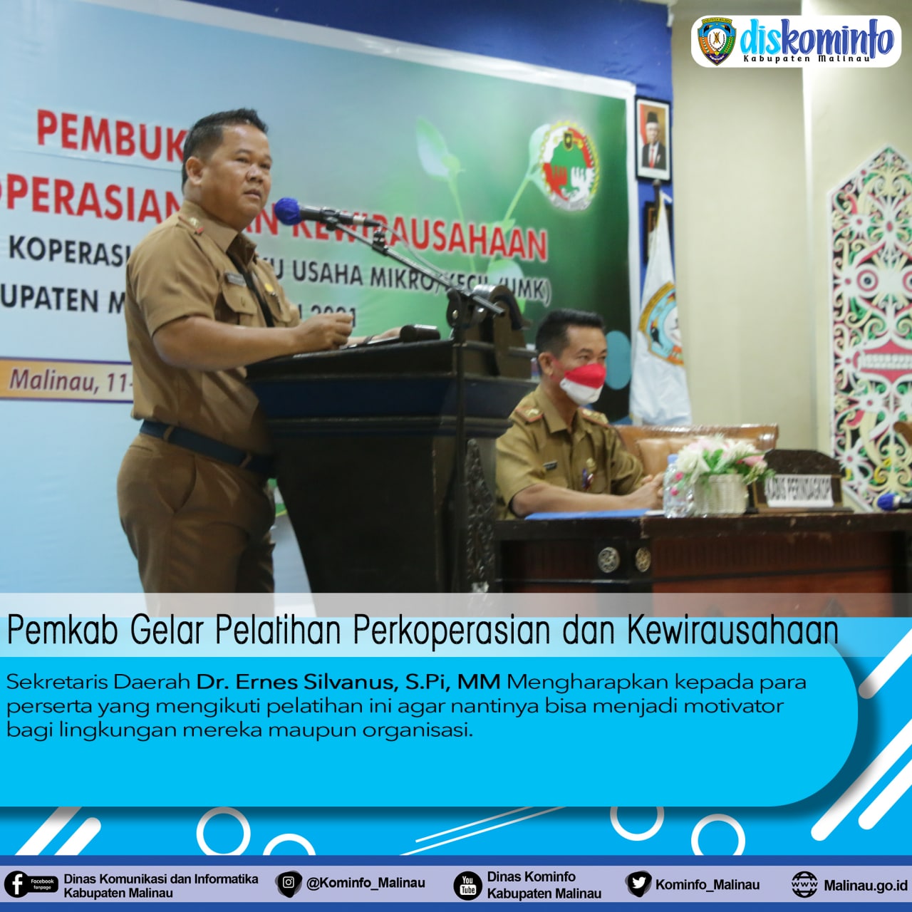 Pemkab Gelar Pelatihan Perkoperasian dan Kewirausahaan