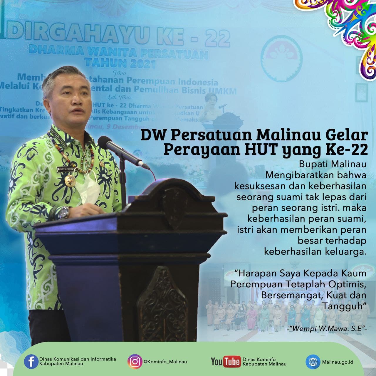 DW Persatuan Gelar Perayaan HUT yang Ke-22