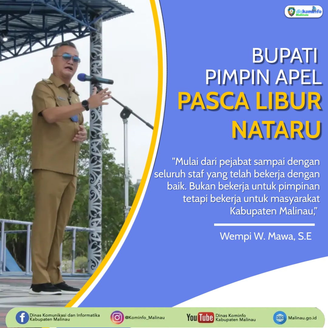 Bupati Pimpin Apel Perdana Pasca Libur Nataru