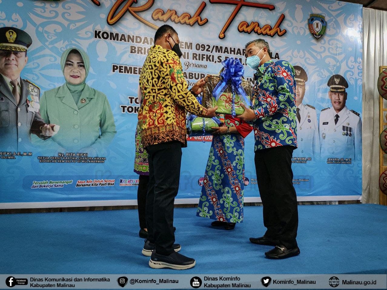 Pemkab Gelar Malam Ramah Tamah Bersama Danrem 092/MRL