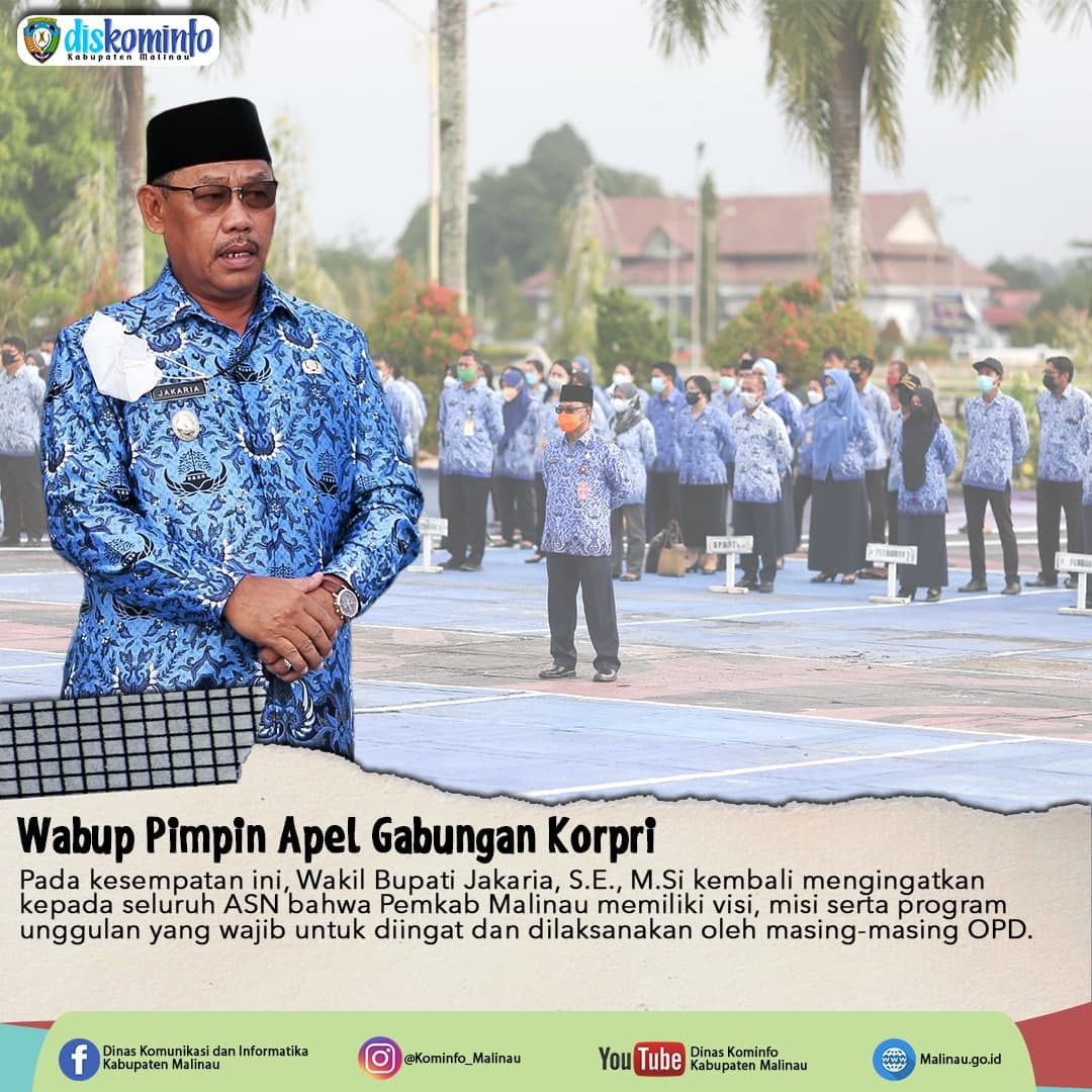 Wabup Pimpin Apel Gabungan Korpri