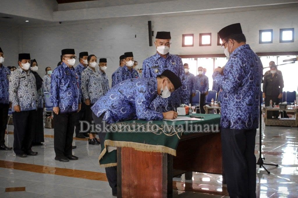 Bupati Saksikan Pengukuhan DP Korpri Kabupaten Malinau