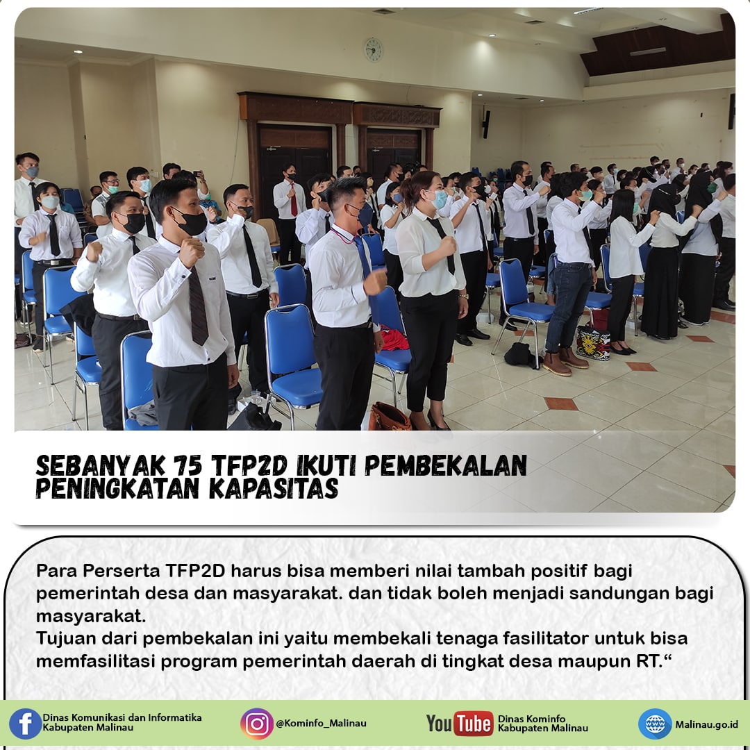 75 TFP2D Ikuti Pembekalan Peningkatan Kapasitas