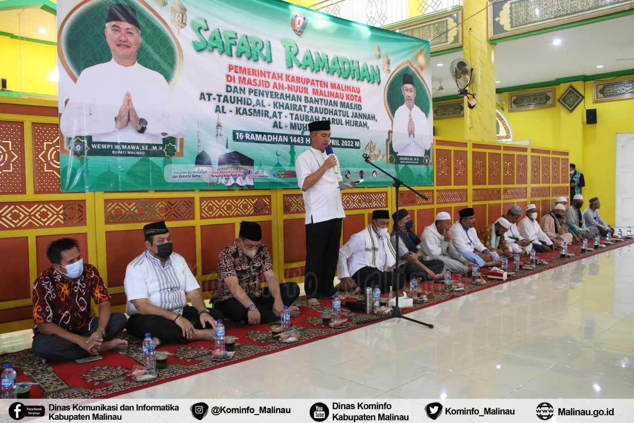 Terasa Spesial, Safari Ramadhan Bupati Malinau Dilaksanakan Di Masjid An-Nur