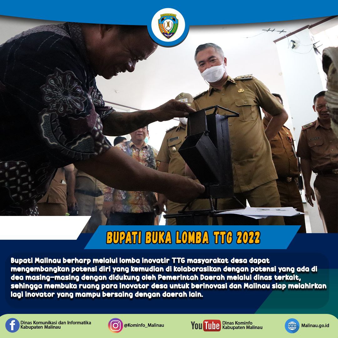 Bupati Buka Lomba TTG 2022