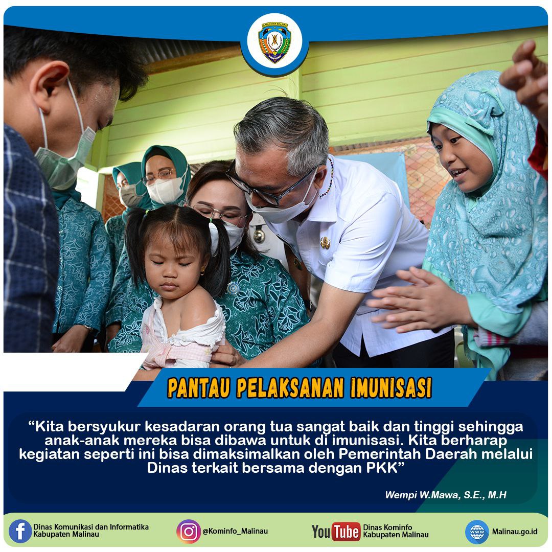 Sukseskan Pelaksanaan BIAN, Bupati Kunjungi Posyandu Pelangi Desa Malinau Hulu