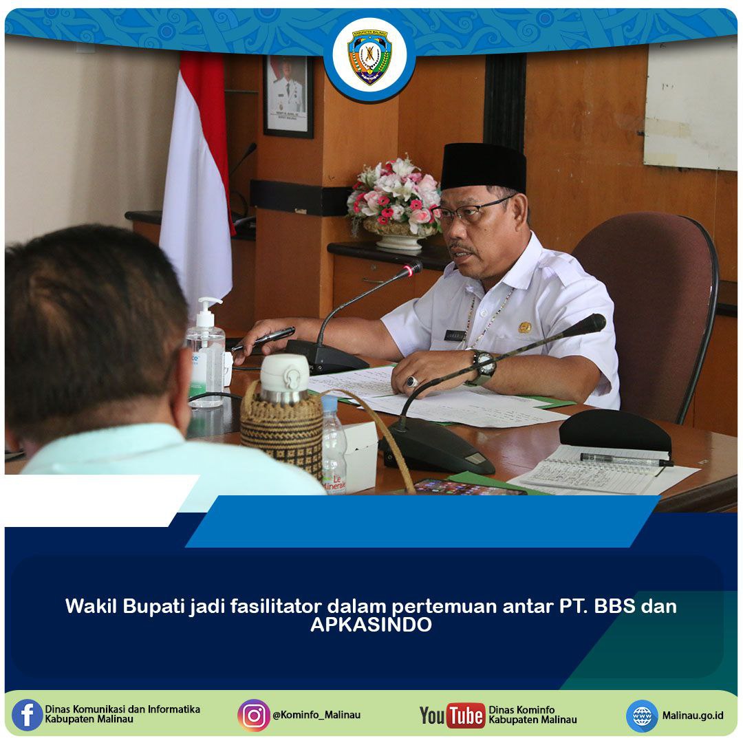 Wabup Jadi Fasilitator Pertemuan Antar Dinas Pertanian Terhadap PT. BBS dan APKASINDO