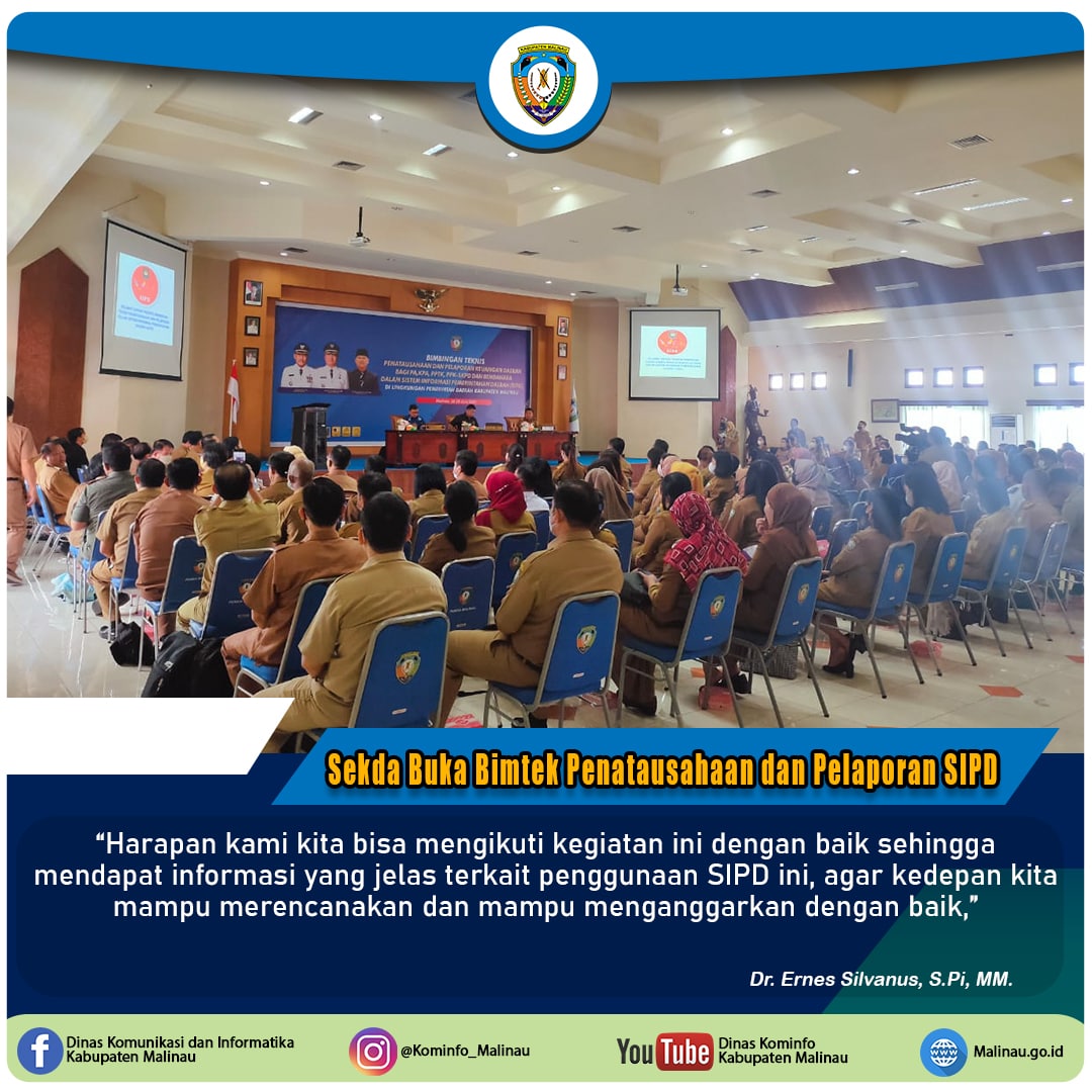 Sekda Buka Bimtek Penatausahaan dan Pelaporan SIPD