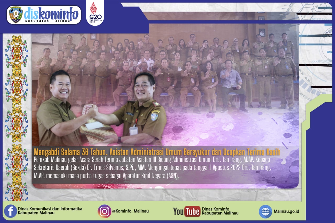 Masuki Masa Purna Tugas, Asisten Administrasi Umum Bersyukur dan Ucapkan Terima Kasih