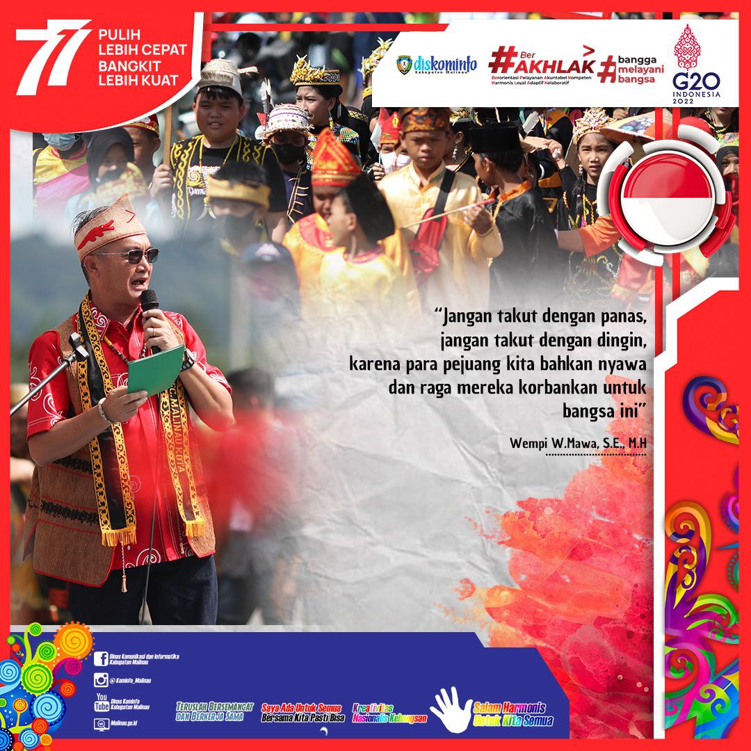 5.063 Peserta Meriahkan Karnaval Budaya Se-Kecamatan Malinau Kota