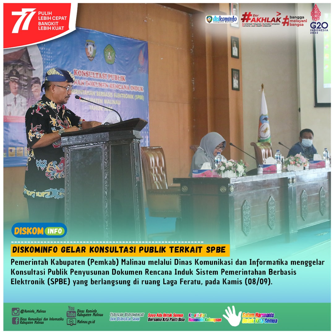 Diskominfo Gelar Konsultasi Publik Terkait SPBE