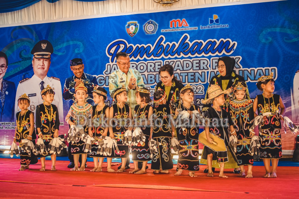 Bupati Buka Jambore Kader PKK Tingkat Kabupaten Malinau 2022