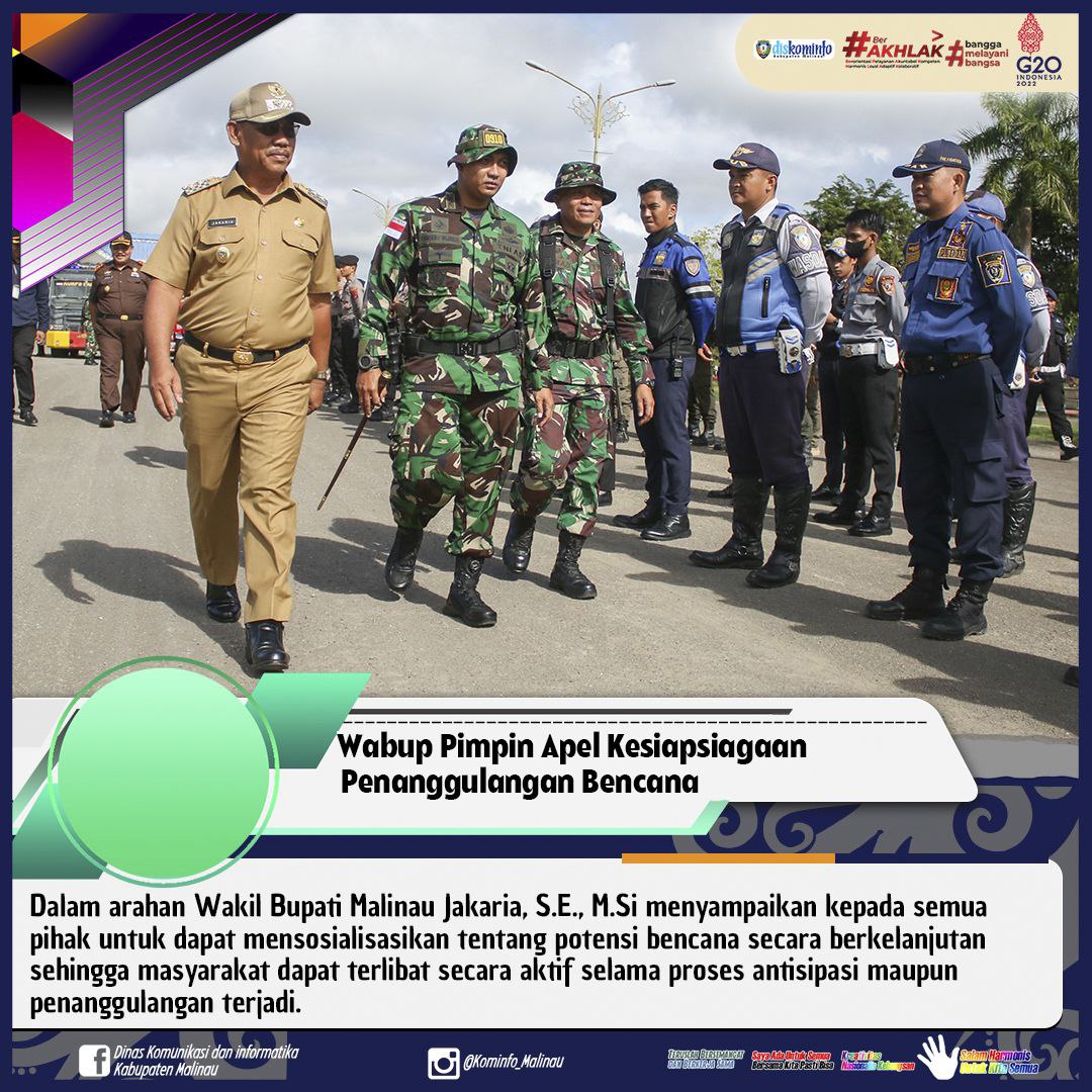 Wabup Pimpin Apel Kesiapsiagaan Penanggulangan Bencana