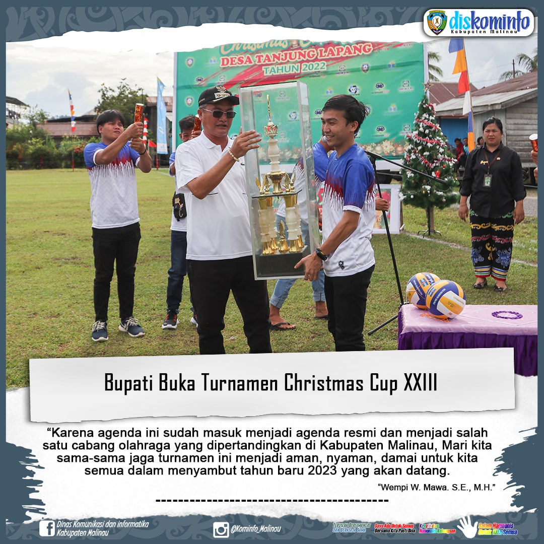 Bupati Buka Turnamen Christmas Cup XXIII