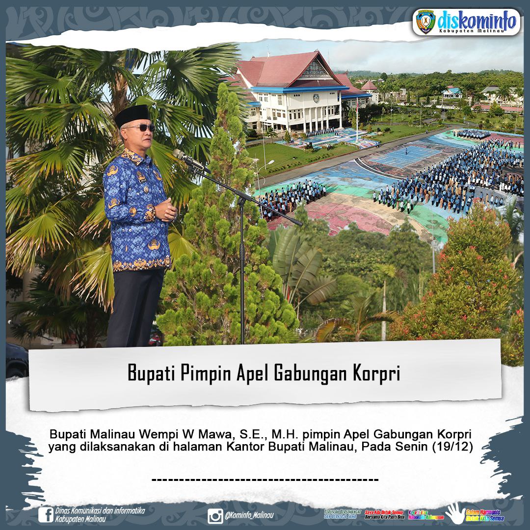 Bupati Pimpin Apel Gabungan Korpri