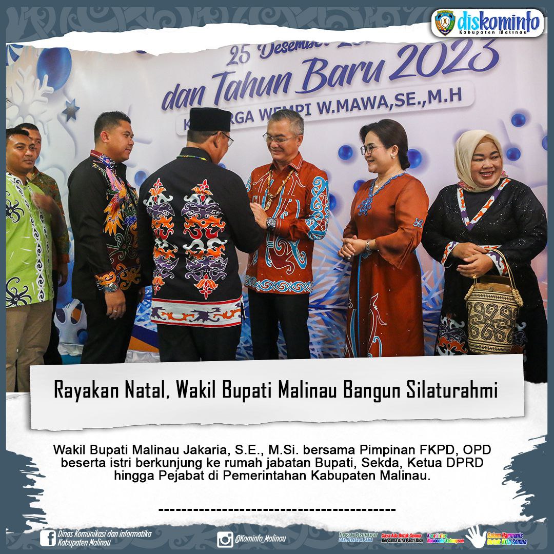 Rayakan Natal, Wabup Bangun Silaturahmi