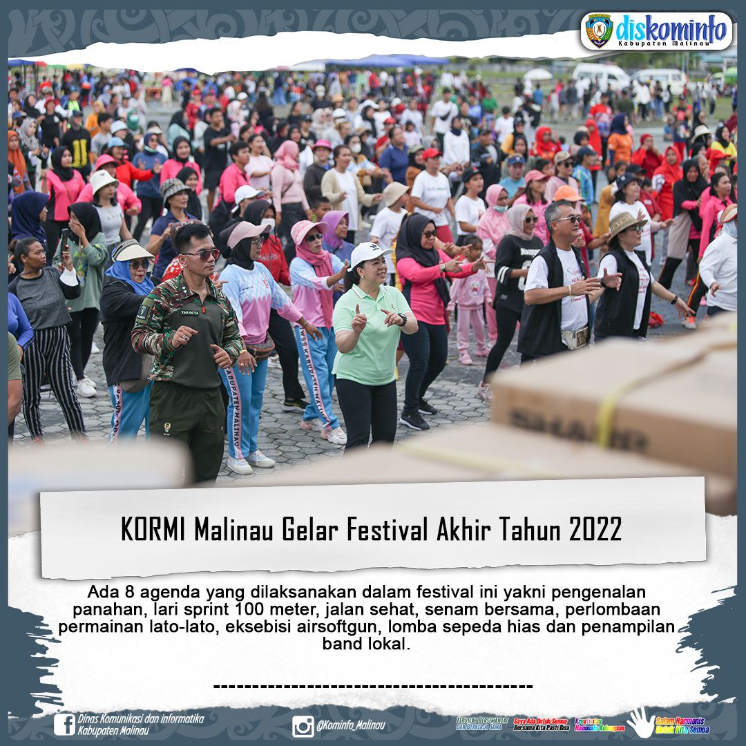 KORMI Malinau Gelar Festival Akhir Tahun 2022