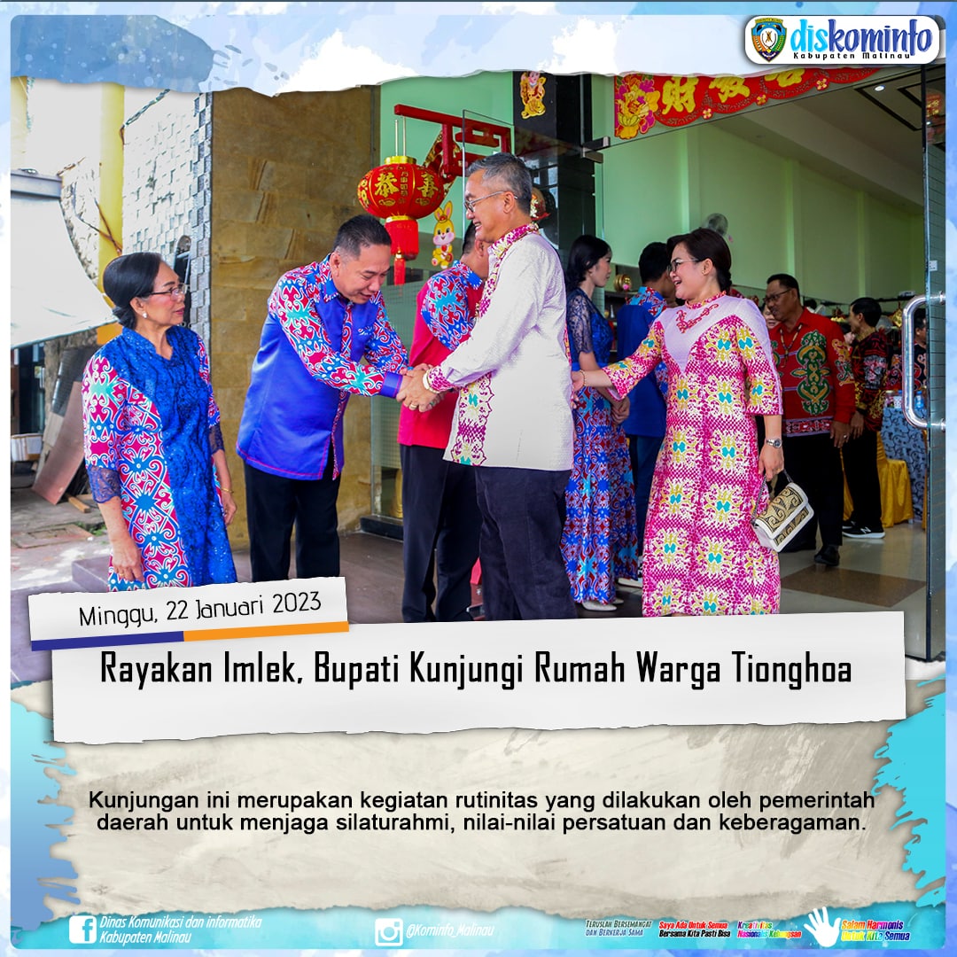Rayakan Imlek, Bupati Kunjungi Rumah Warga Tionghoa