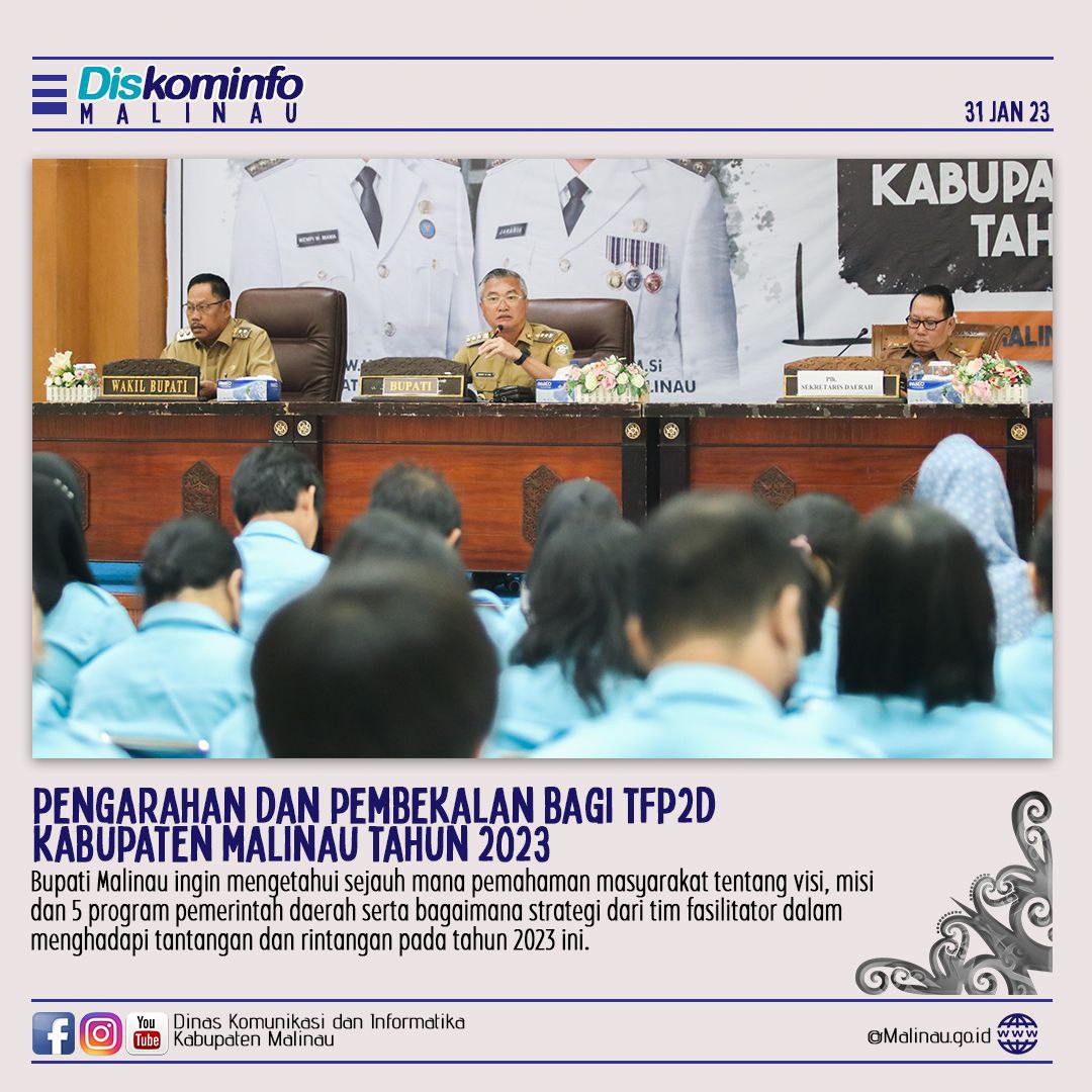 Bupati Beri Arahan Kepada TFP2D