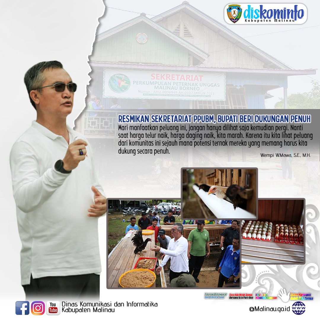 Resmikan Sekretariat PPUMB, Bupati Beri Dukungan Penuh