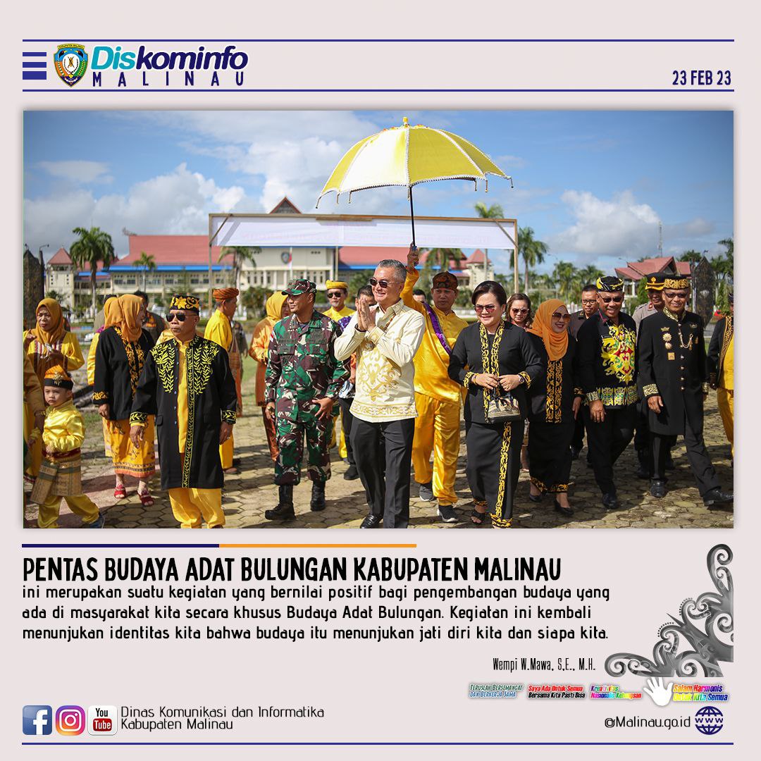 Bupati Apresiasi Pentas Seni Budaya Adat Bulungan