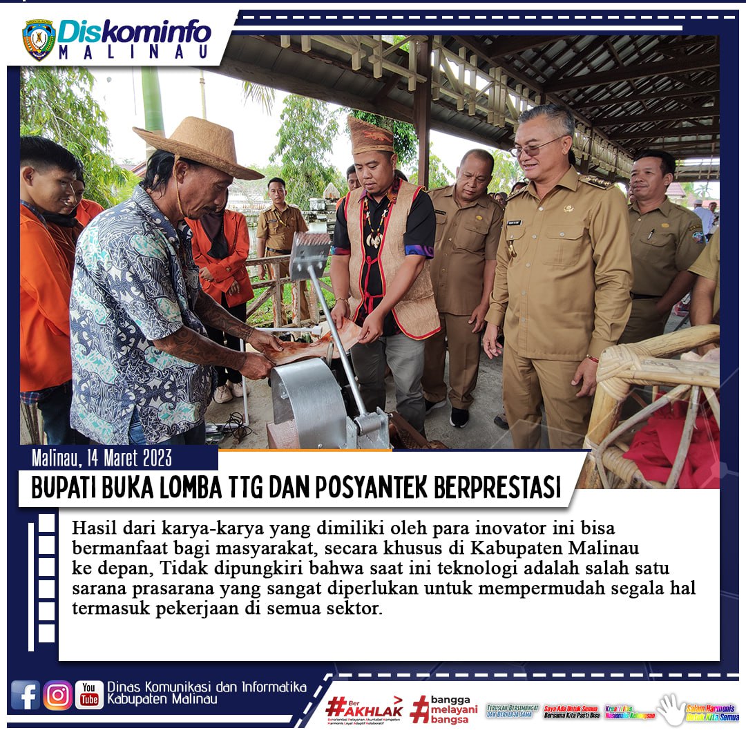 Bupati Buka Lomba TTG dan Posyantek Berprestasi