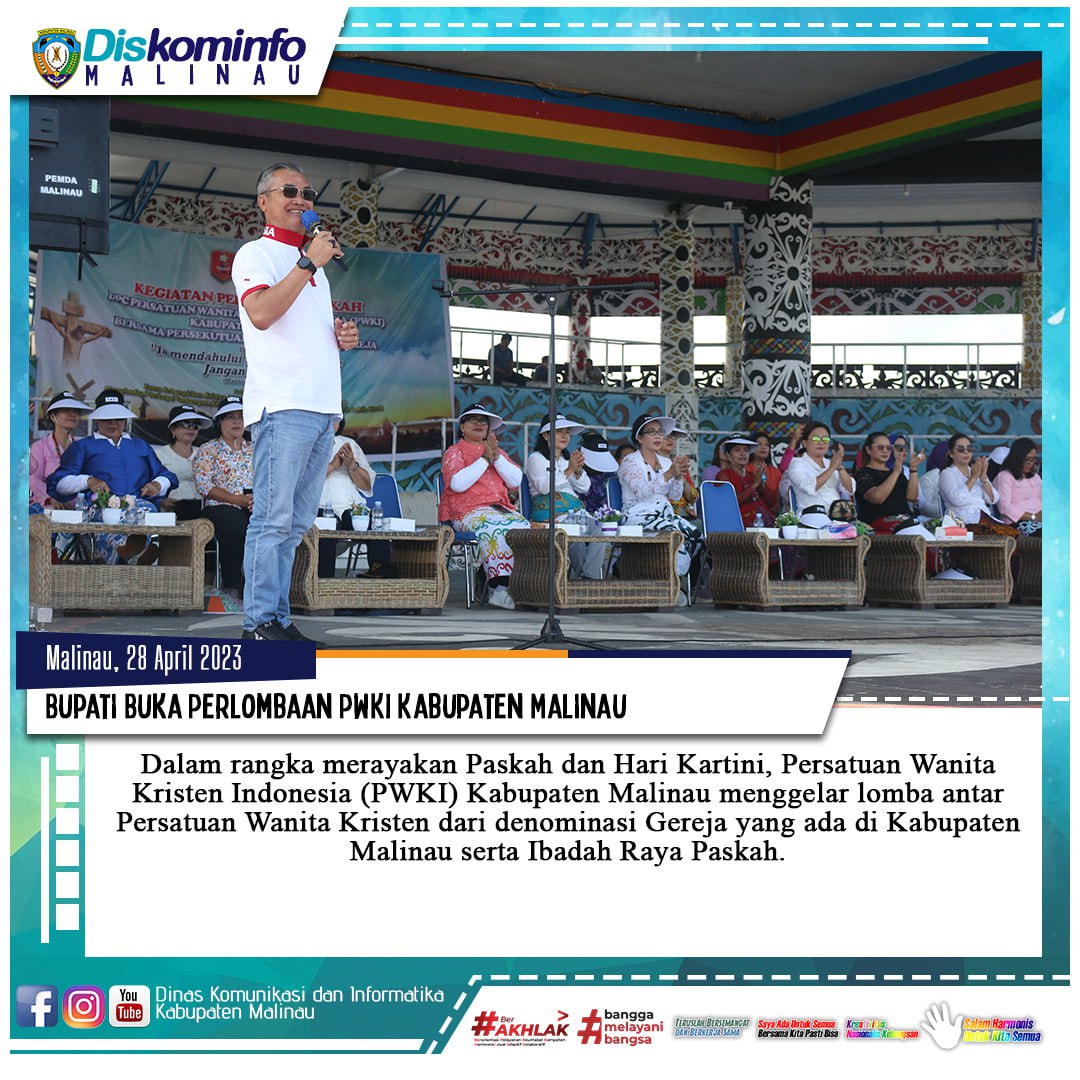 Bupati Buka Perlombaan PWKI Kabupaten Malinau