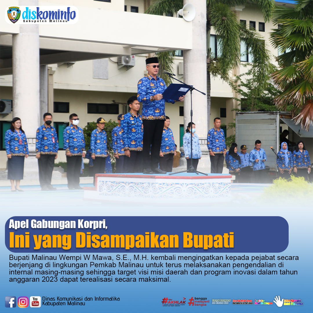 Apel Gabungan Korpri, Bupati Harapkan Menjadi Perekat dan Pemersatu