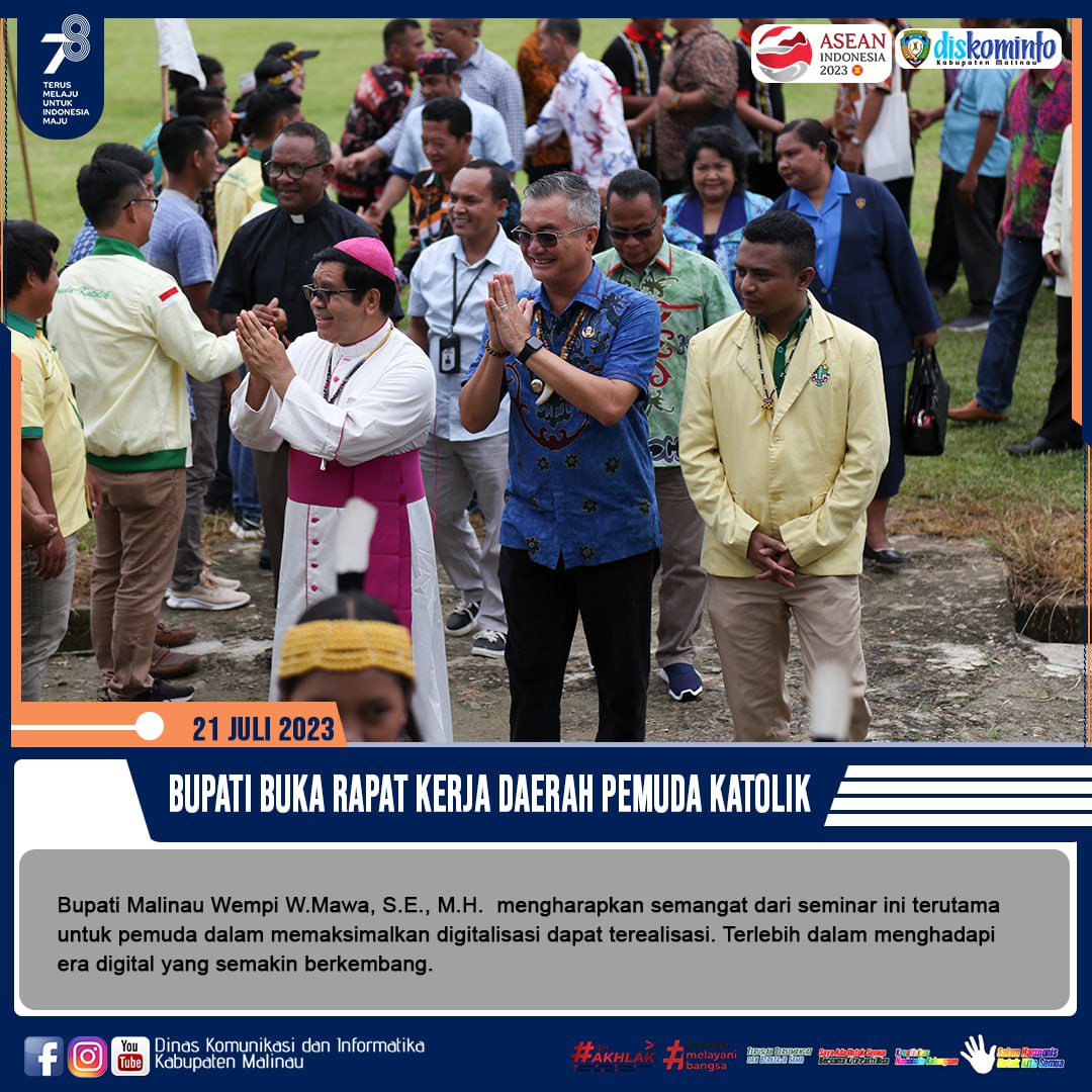 Bupati Buka Rapat Kerja Daerah Pemuda Katolik