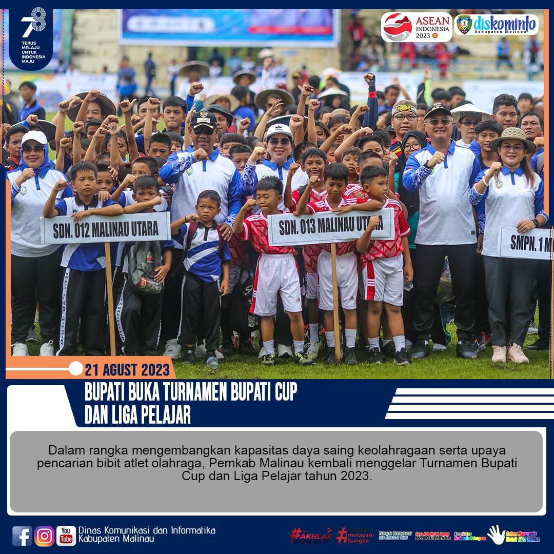 Bupati Buka Turnamen Bupati Cup dan Liga Pelajar