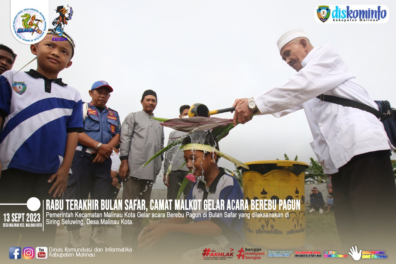 Rabu Terakhir Bulan Safar, Camat Malkot Gelar Acara Berebu Pagun