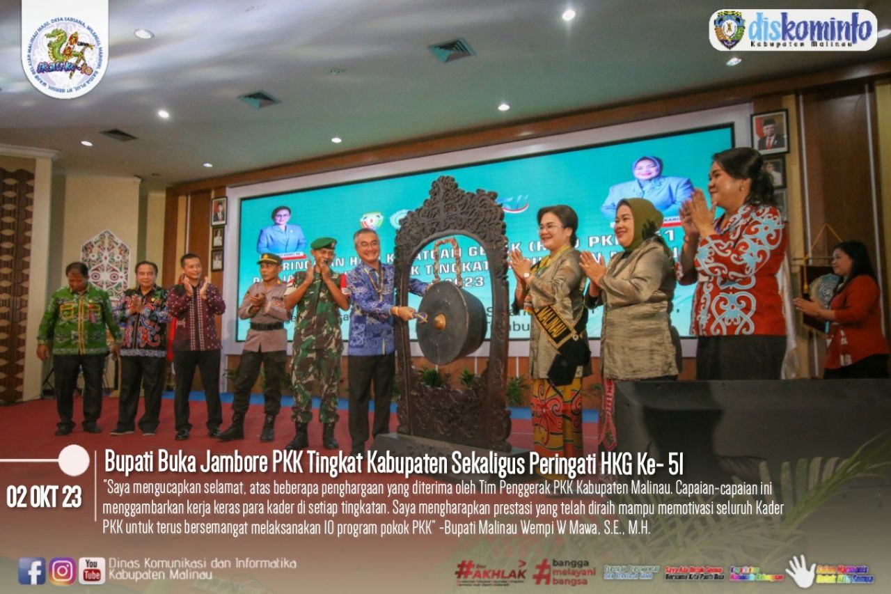 Bupati Buka Jambore PKK Tingkat Kabupaten Sekaligus Peringati HKG Ke- 51