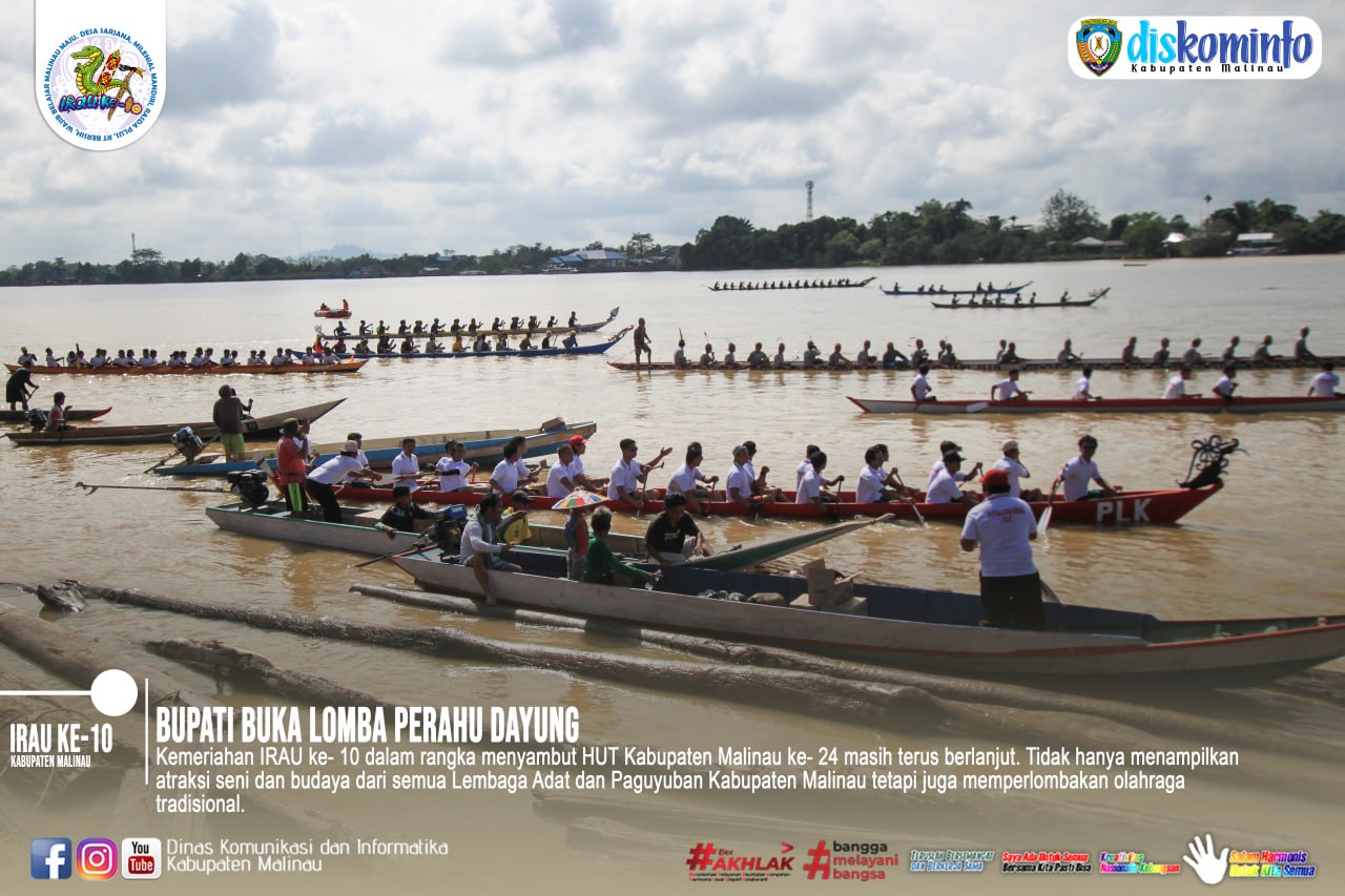 Bupati Buka Lomba Perahu Dayung