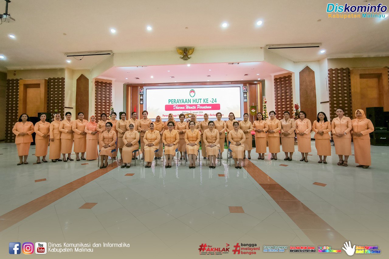 DW Persatuan Kabupaten Malinau Gelar Perayaan HUT DW Ke- 24 dan Ibadah Natal