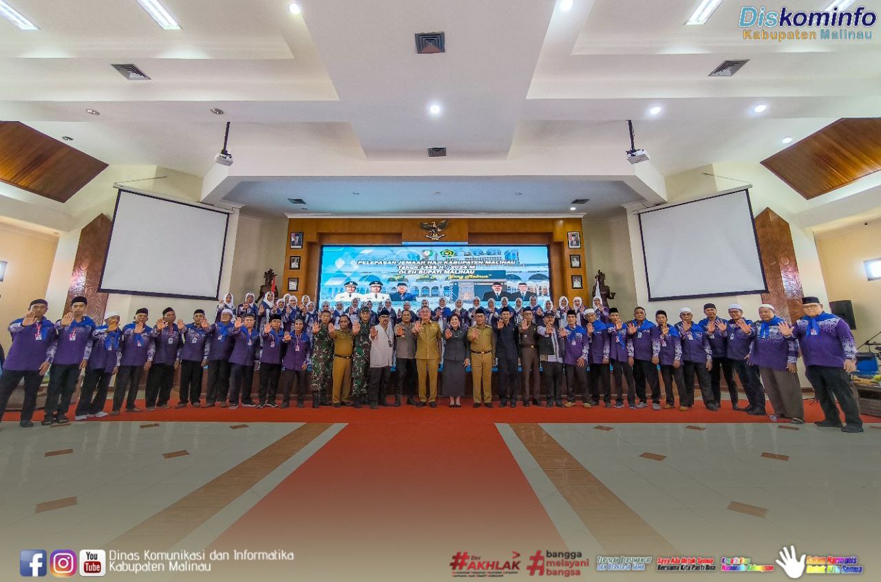 52 Calon Jemaah Haji Resmi Di Lepas, Pemkab Malinau Berikan Bantuan Dana Hibah