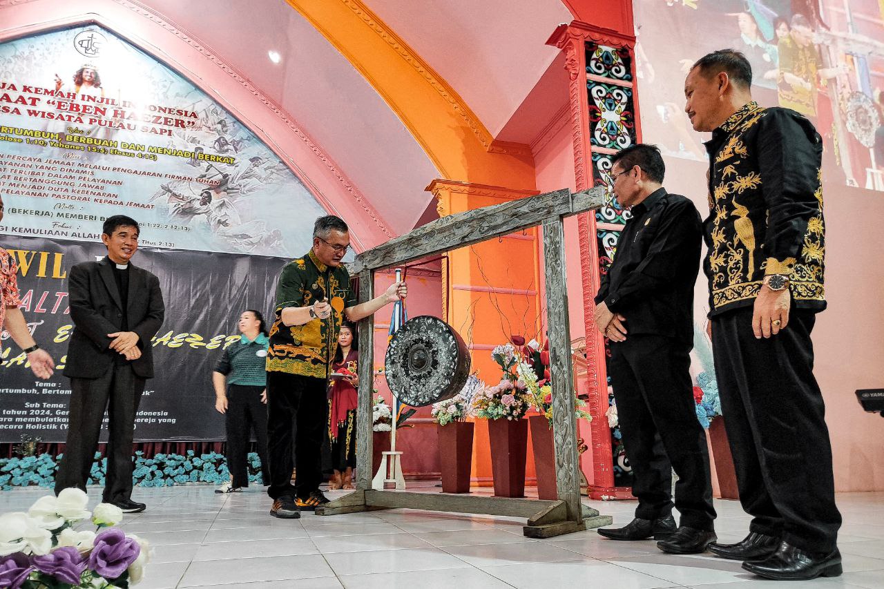 Buka Rakerwil III GKII Kaltara 2024, Harapan Bupati Malinau Jadikan Ajang Evaluasi