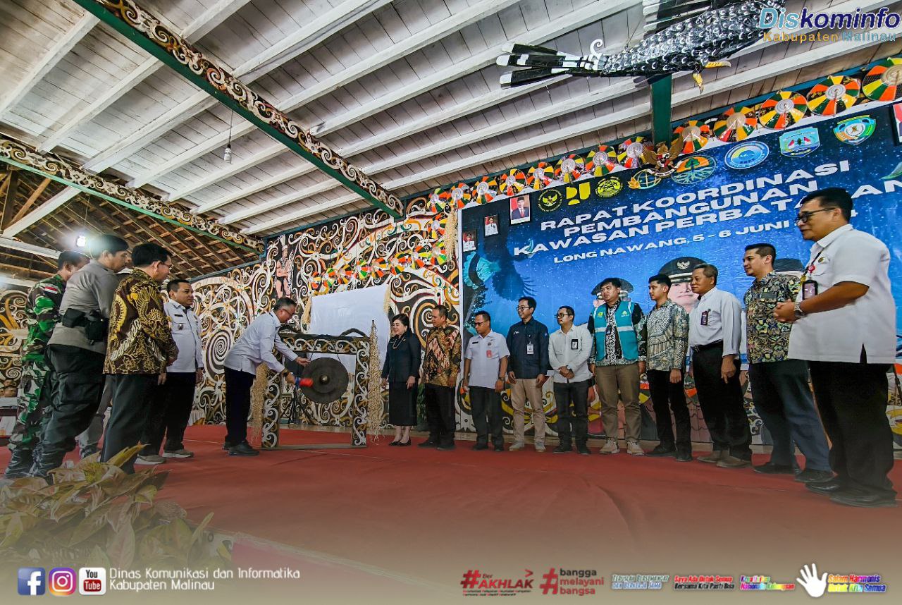 Pertama Di Malinau, Rakor Pembangunan Perbatasan Dilaksanakan Langsung Di Daerah Perbatasan