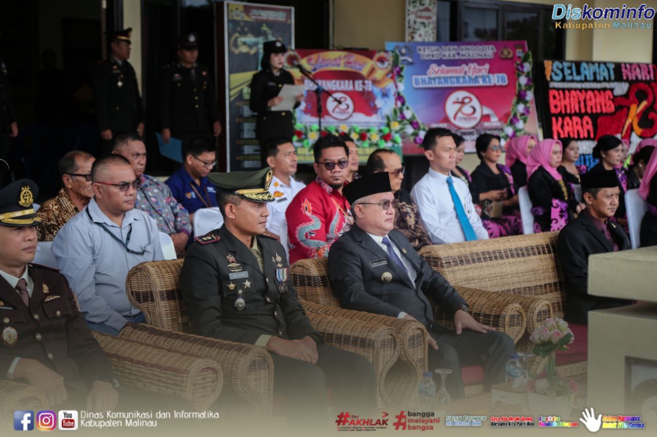 Bupati Hadiri Upacara dan Syukuran Hari Bhayangkara Ke-78