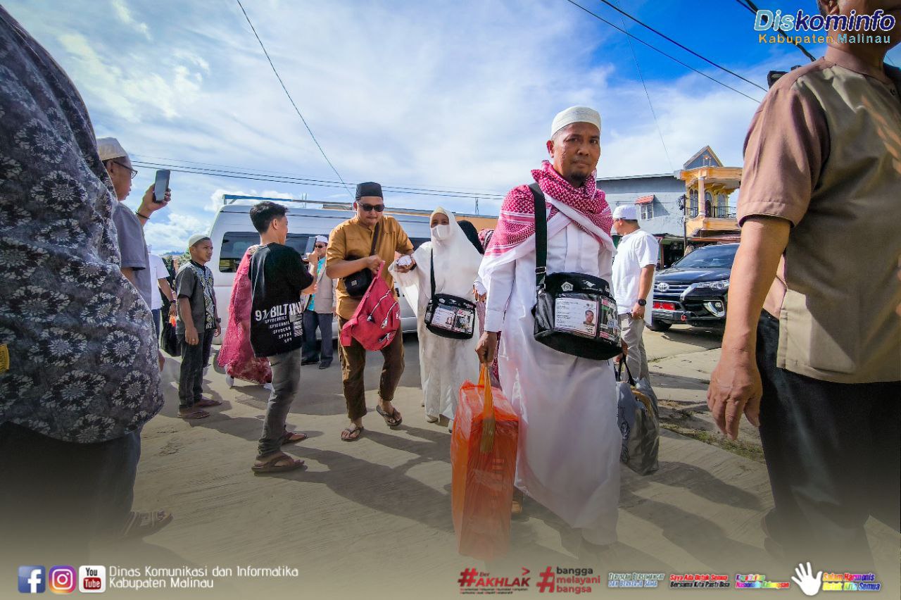 Wabup Sambut Kedatangan Jamaah Haji Malinau