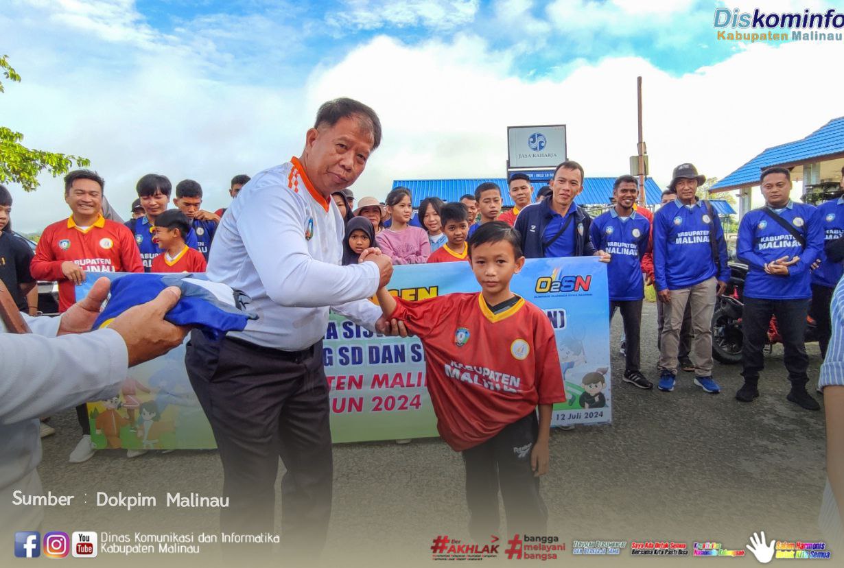 Diikuti 20 Peserta, Asisten III Lepas Kontingen O2SN Malinau