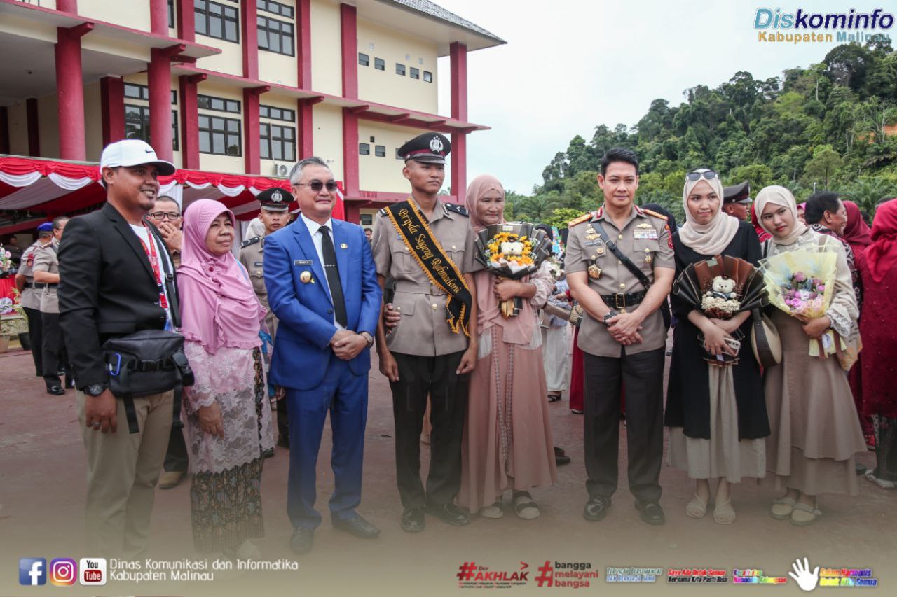 Bupati Hadiri Upacara Penutupan Pendidikan Bintara Polri Gelombang I 2024