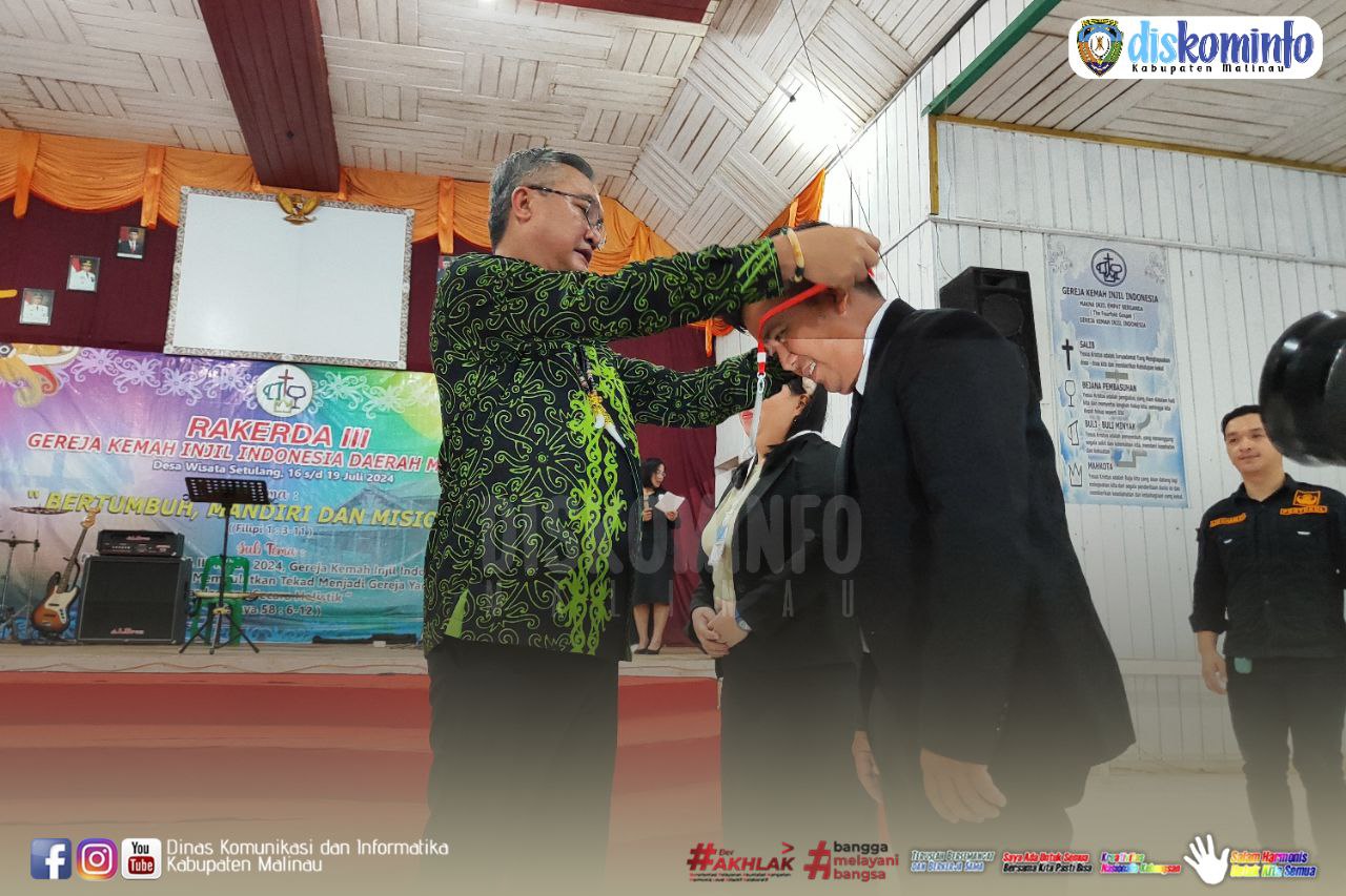 Buka Rakerda III GKII Daerah Malinau, Bupati Harap Gereja Bertransformasi Dengan Keadaan Sosial Masyarakat