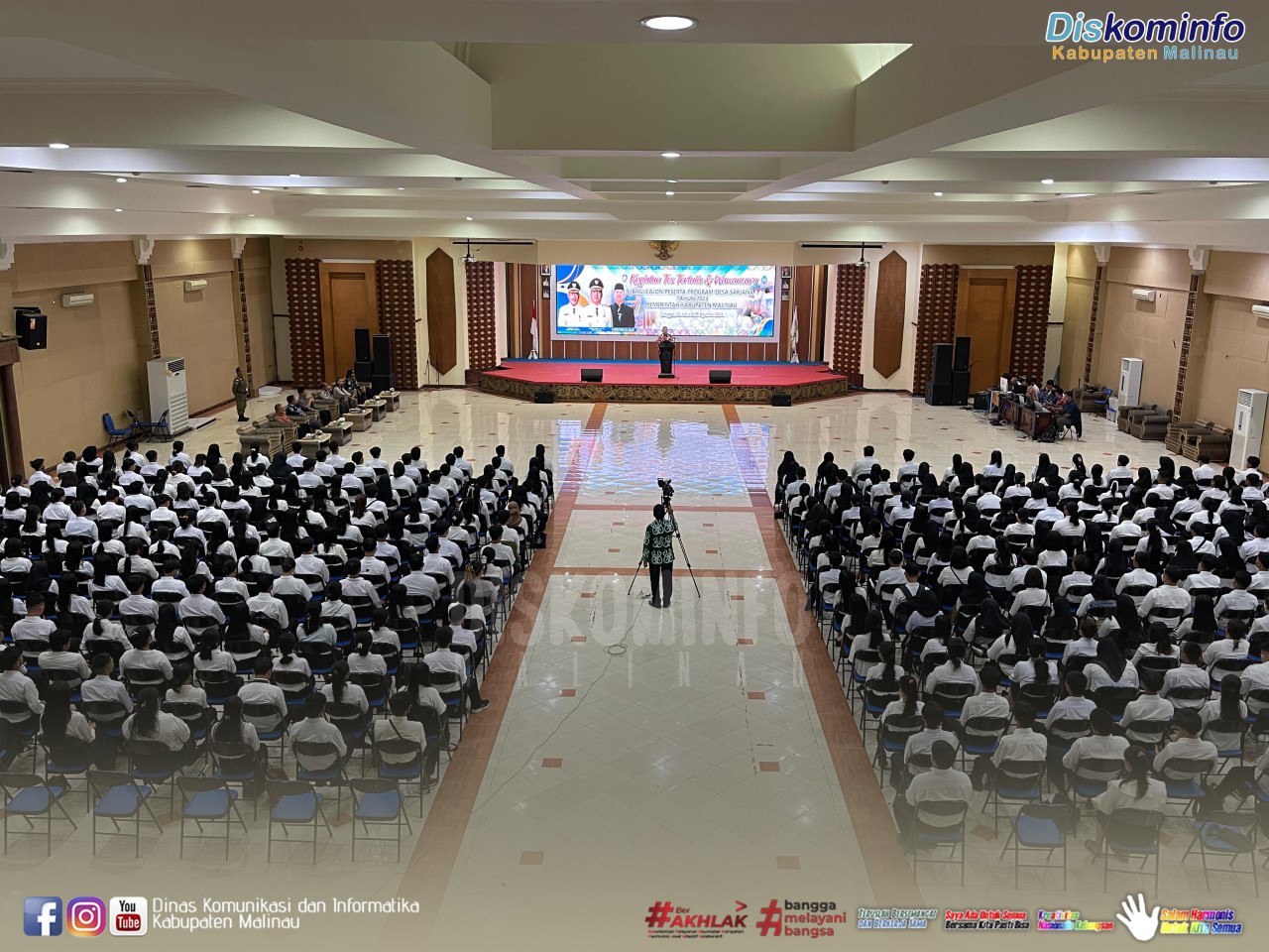 Tes Tertulis Program Desa Sarjana Resmi Di Buka, Diikuti 806 Peserta.