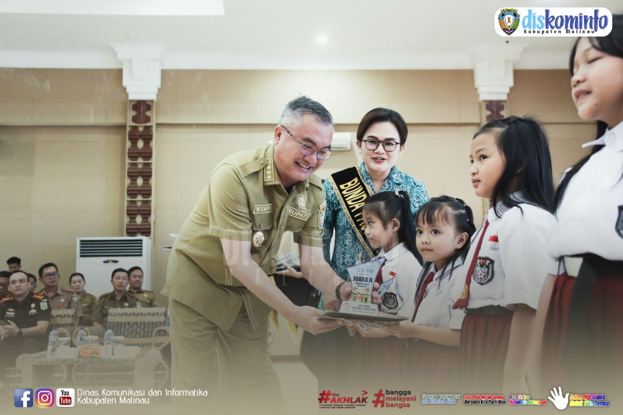 Puncak Perayaan HAN 2024, Bupati Sambut Baik 19 Aspirasi Anak Malinau